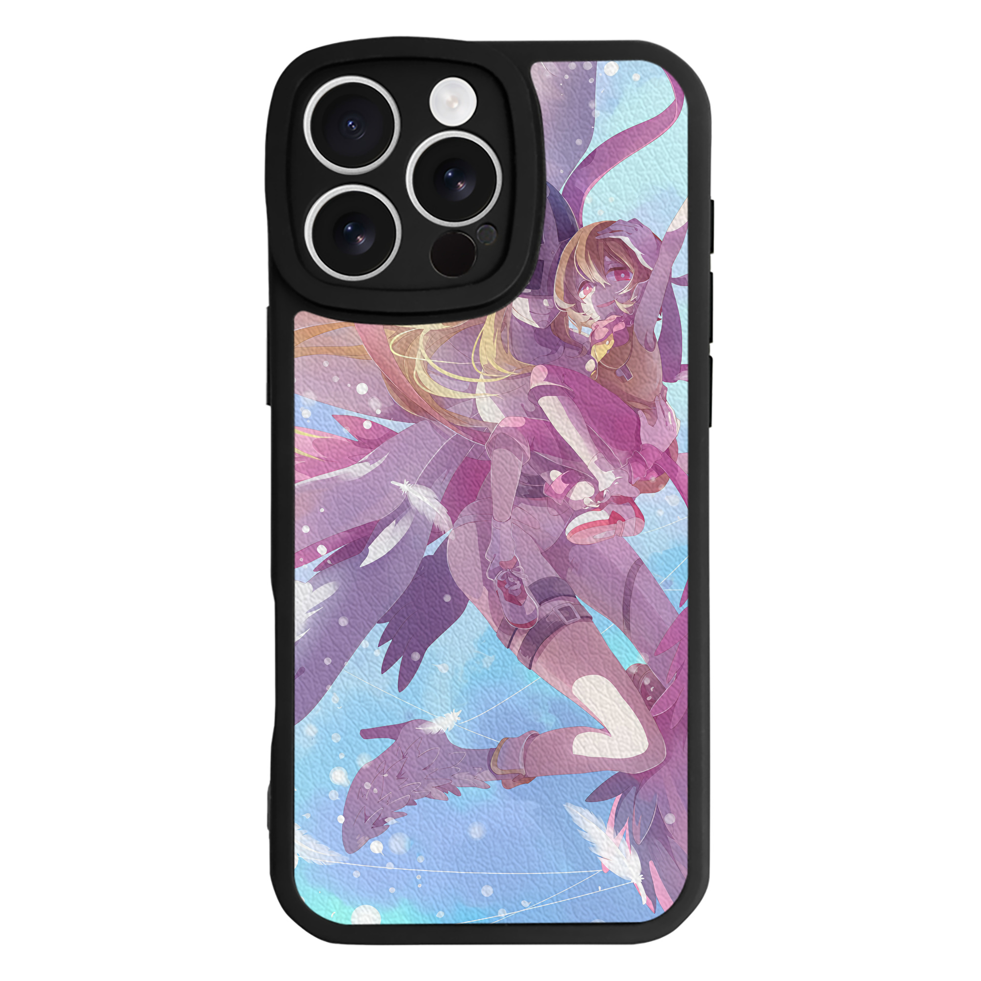 （画像用） Digimon デジタルモンスター/デジモン 【iPhone 16シリーズ対応】シリコンスマホケース（レザー調） 材質：シリコン